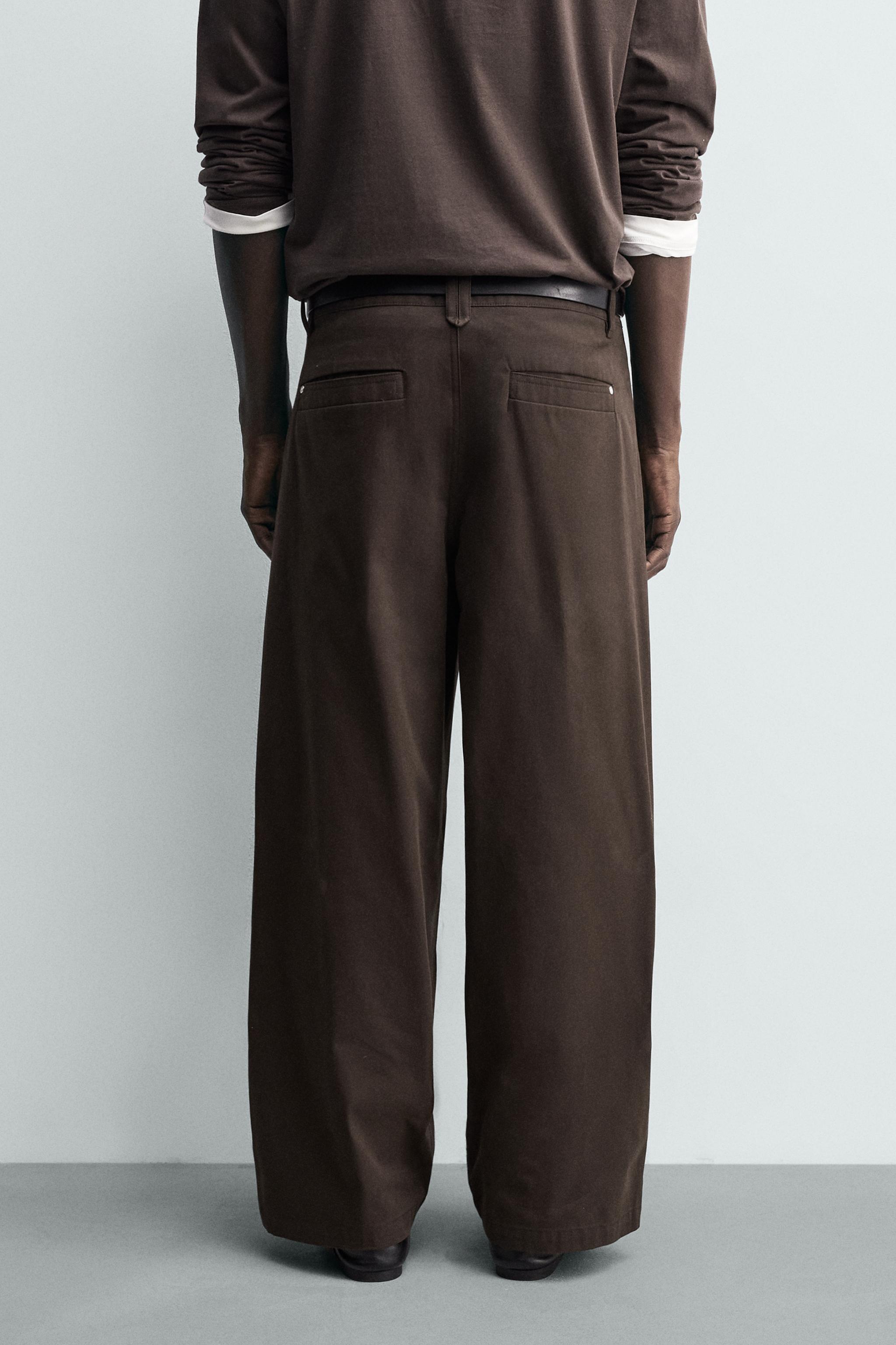 PANTALON CHINO COUPE LARGE