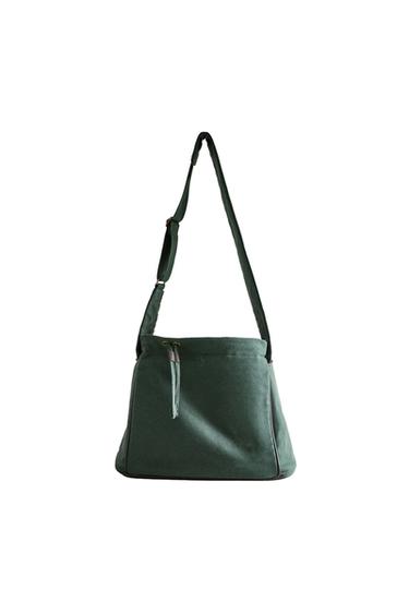 HUNDETRAGETASCHE AUS BAUMWOLLE - Grün von Zara