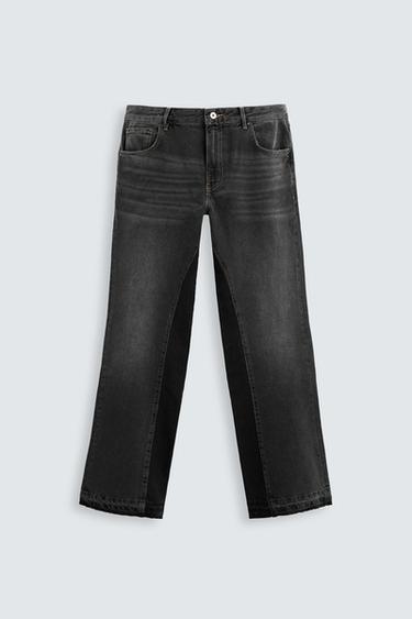 FLARE FIT JEANS - Black by Zara