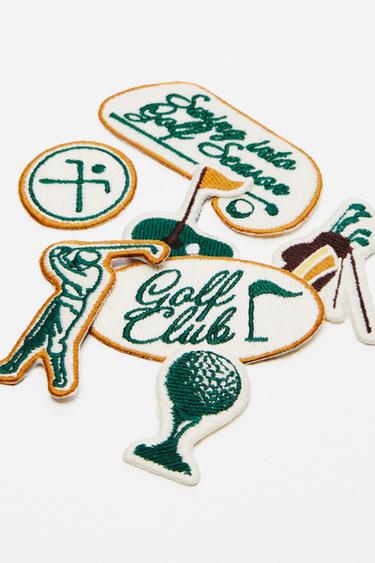 TRAVEL PATCHES SET (SET OF 7) - Multicoloured by Zara