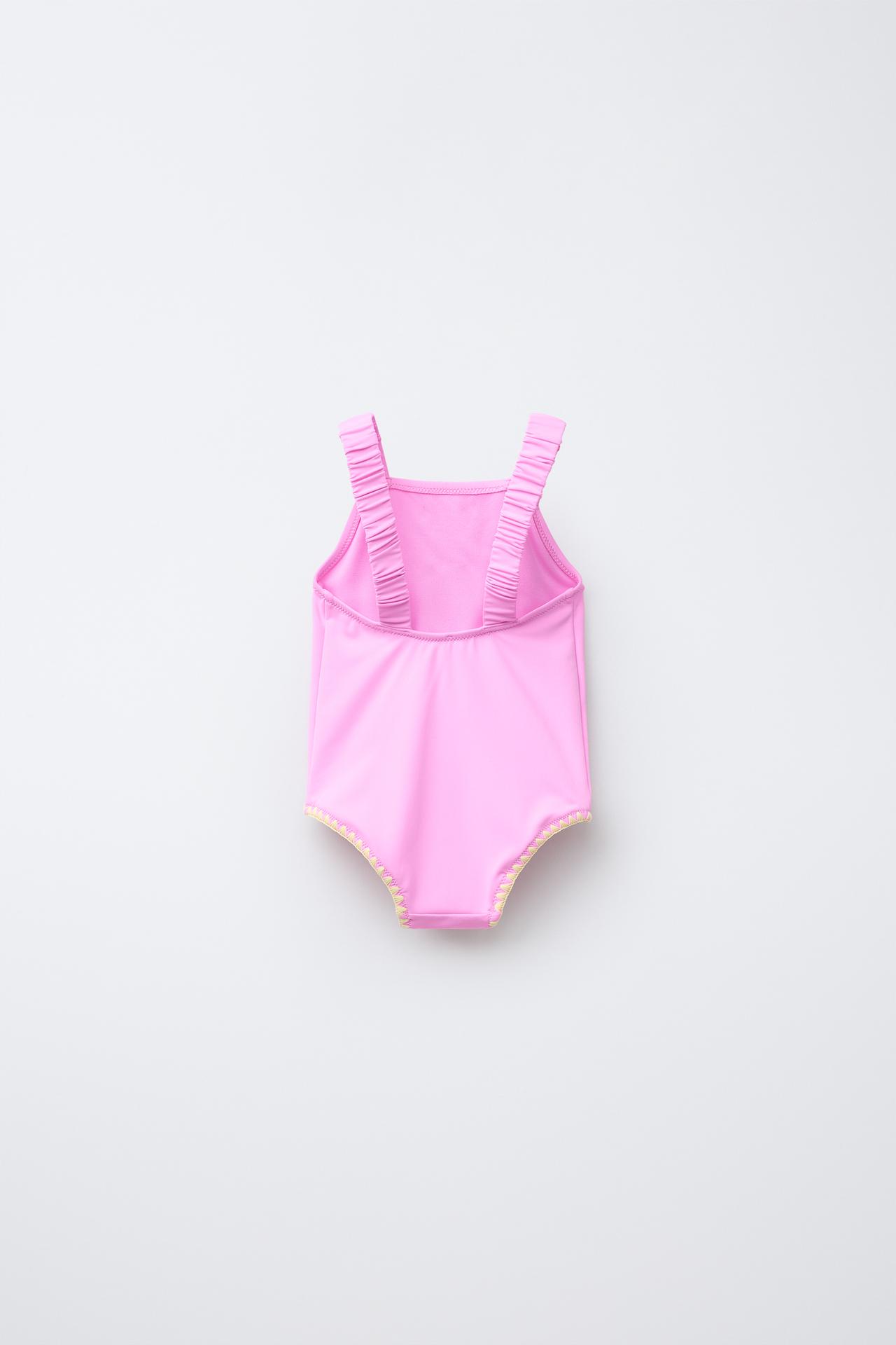 2-6 YEARS/ CHERRY CROCHET SWIMSUIT
