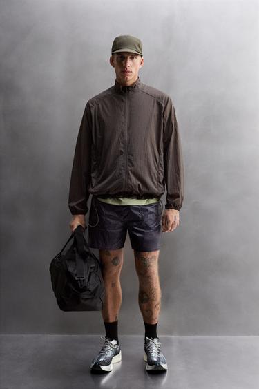 LIGHTWEIGHT TECHNICAL JACKET - Brown by Zara