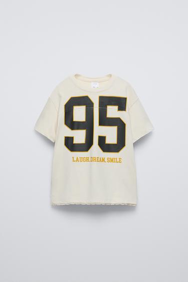 МАЙКА НОМЕР С КРУЖЕВОМ — ЭКРЮ от Zara — изображение 0