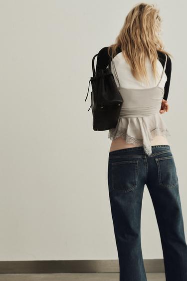 GEORGETTE LACE TOP - Grey by Zara - Image 2
