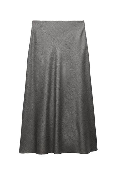 WOOL BIAS SKIRT ZW COLLECTION