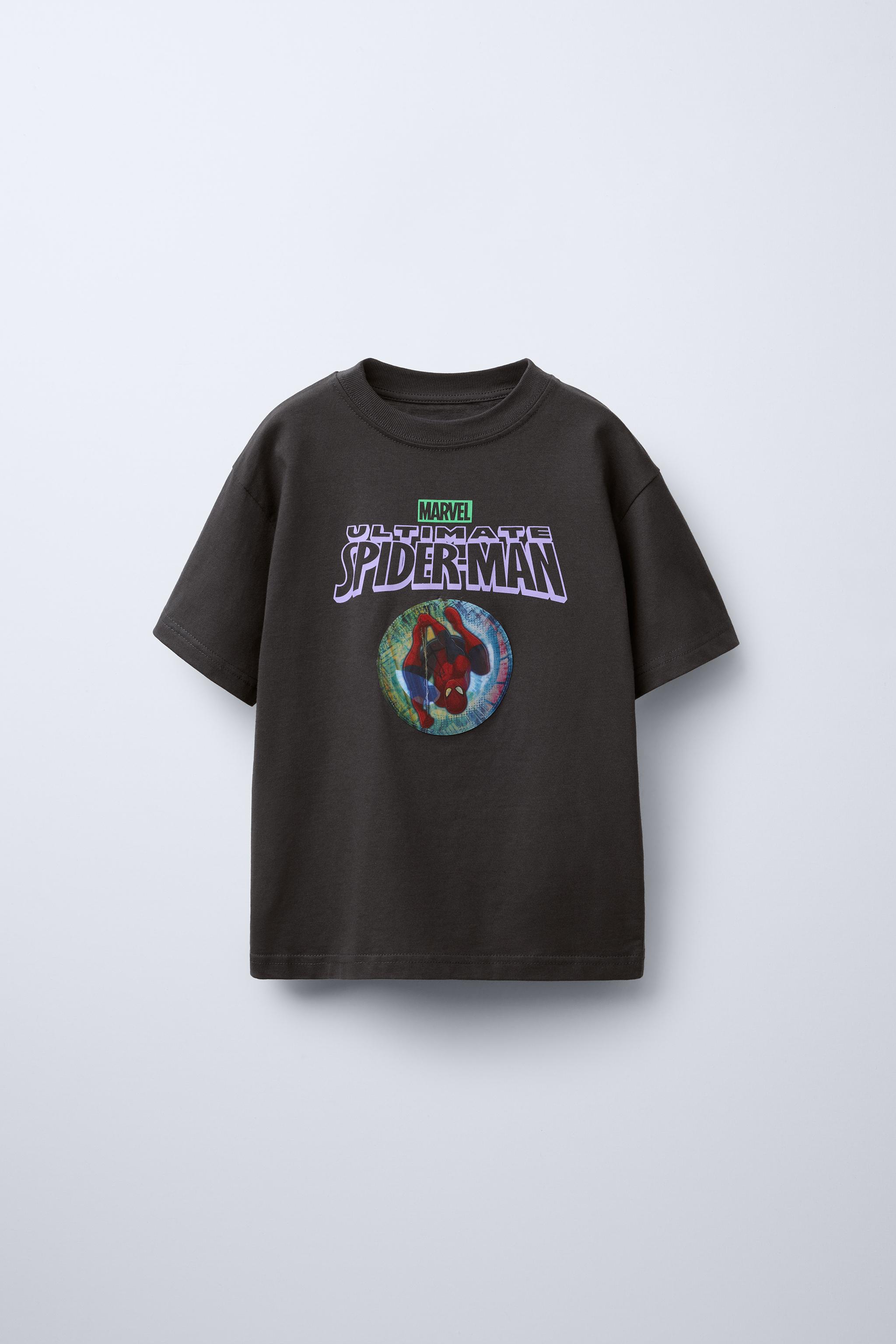 SPIDER-MAN © MARVEL LENTICULAR T-SHIRT - Dark anthracite