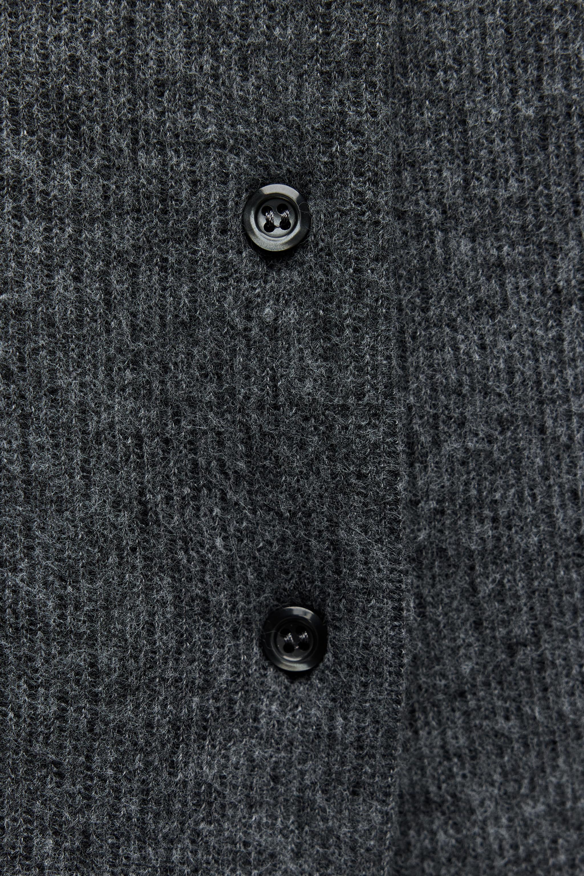 スカーフ付きボタンベスト - グレーマール | ZARA Japan / 日本