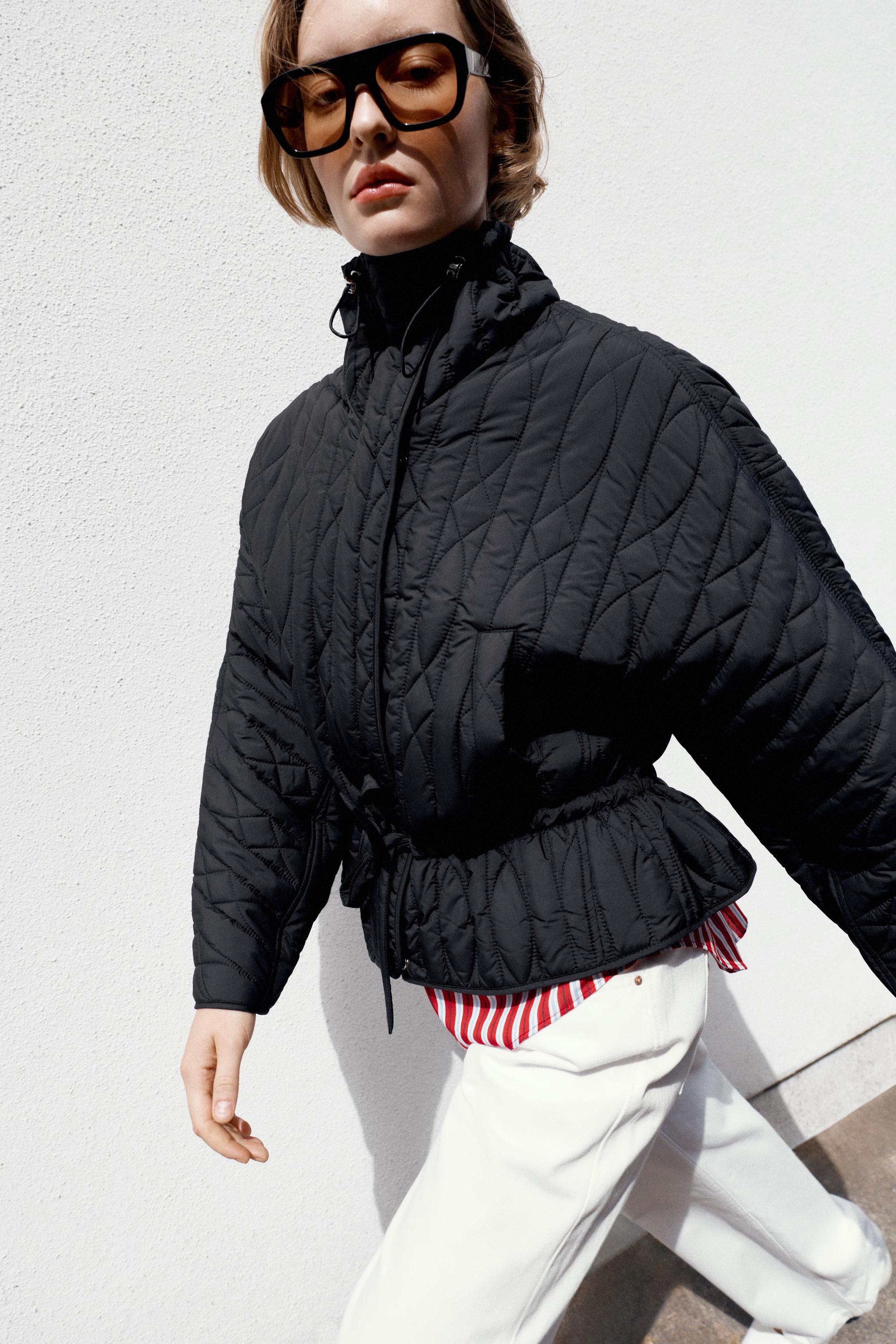 STAND-UP COLLAR PUFFER JACKET