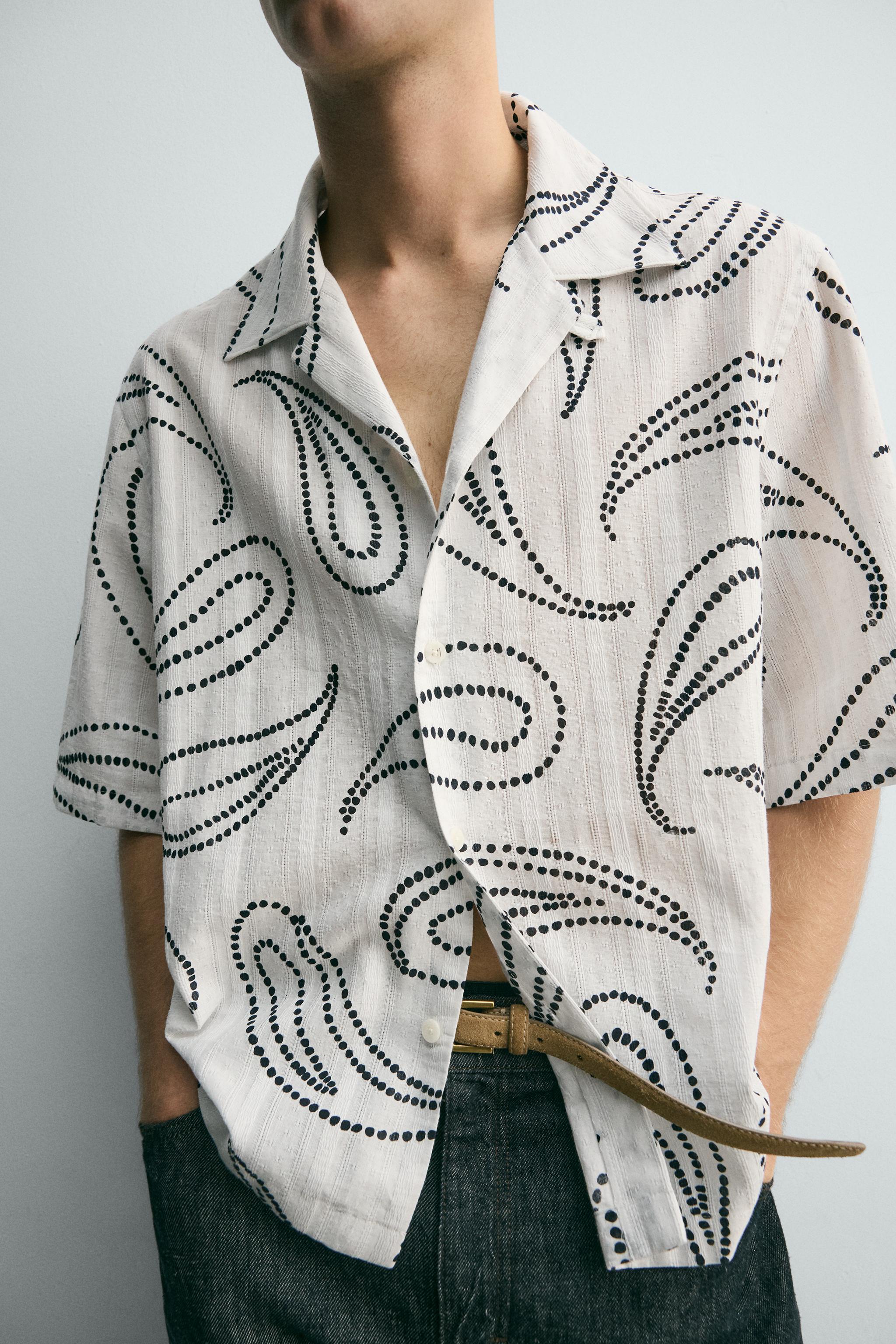 PAISLEY JACQUARD SHIRT