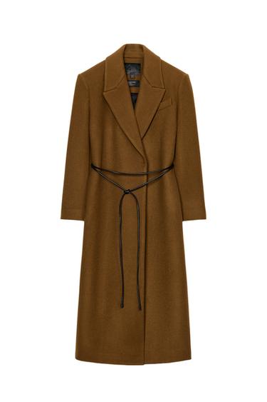 WOOL BLEND COAT ZW COLLECTION