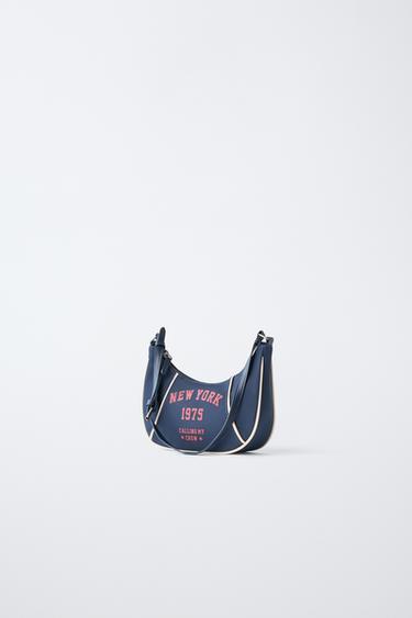 VARSITY SHOULDER BAG — Blue 2
