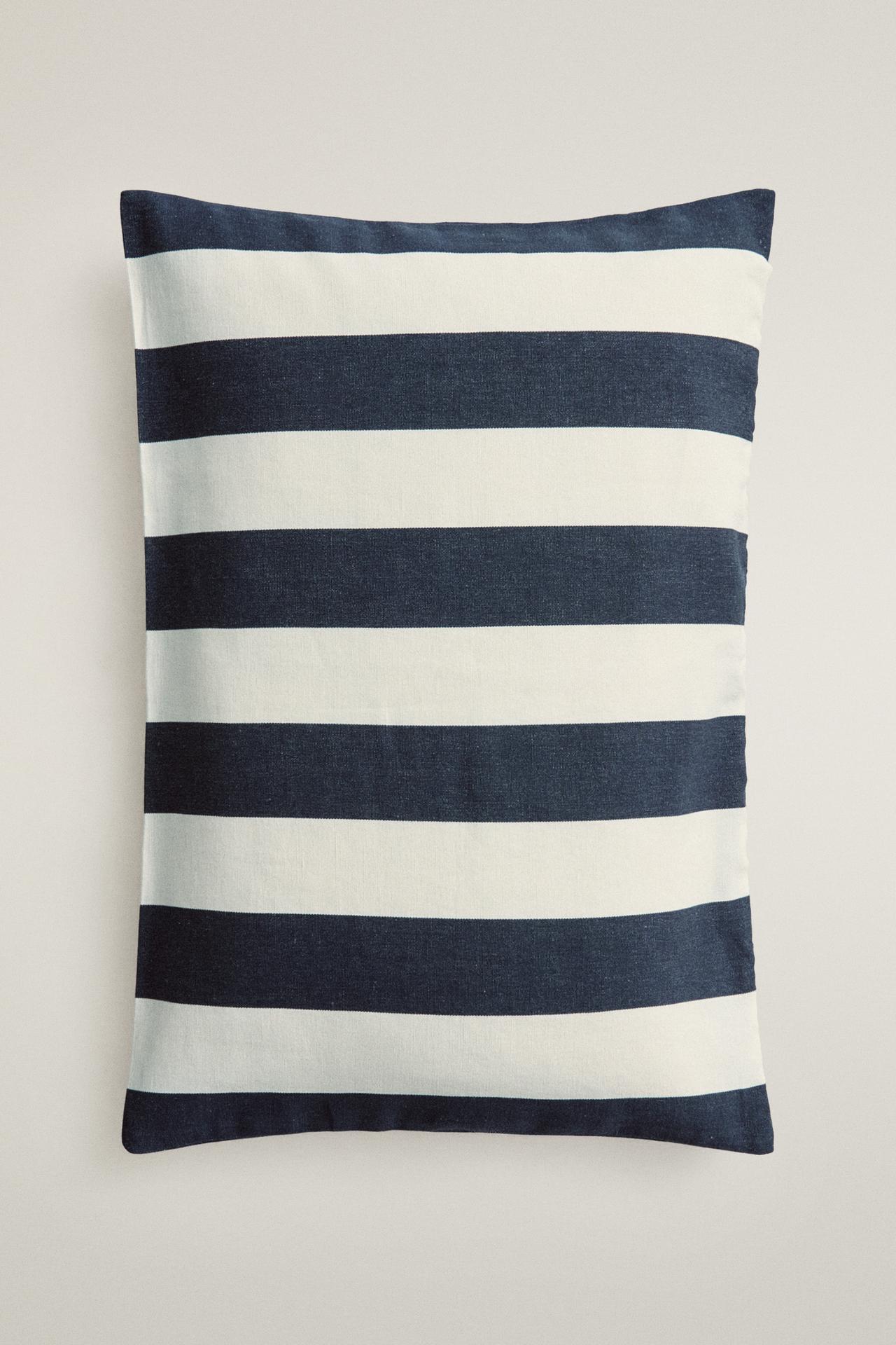 WIDE STRIPE CUSHION COVER