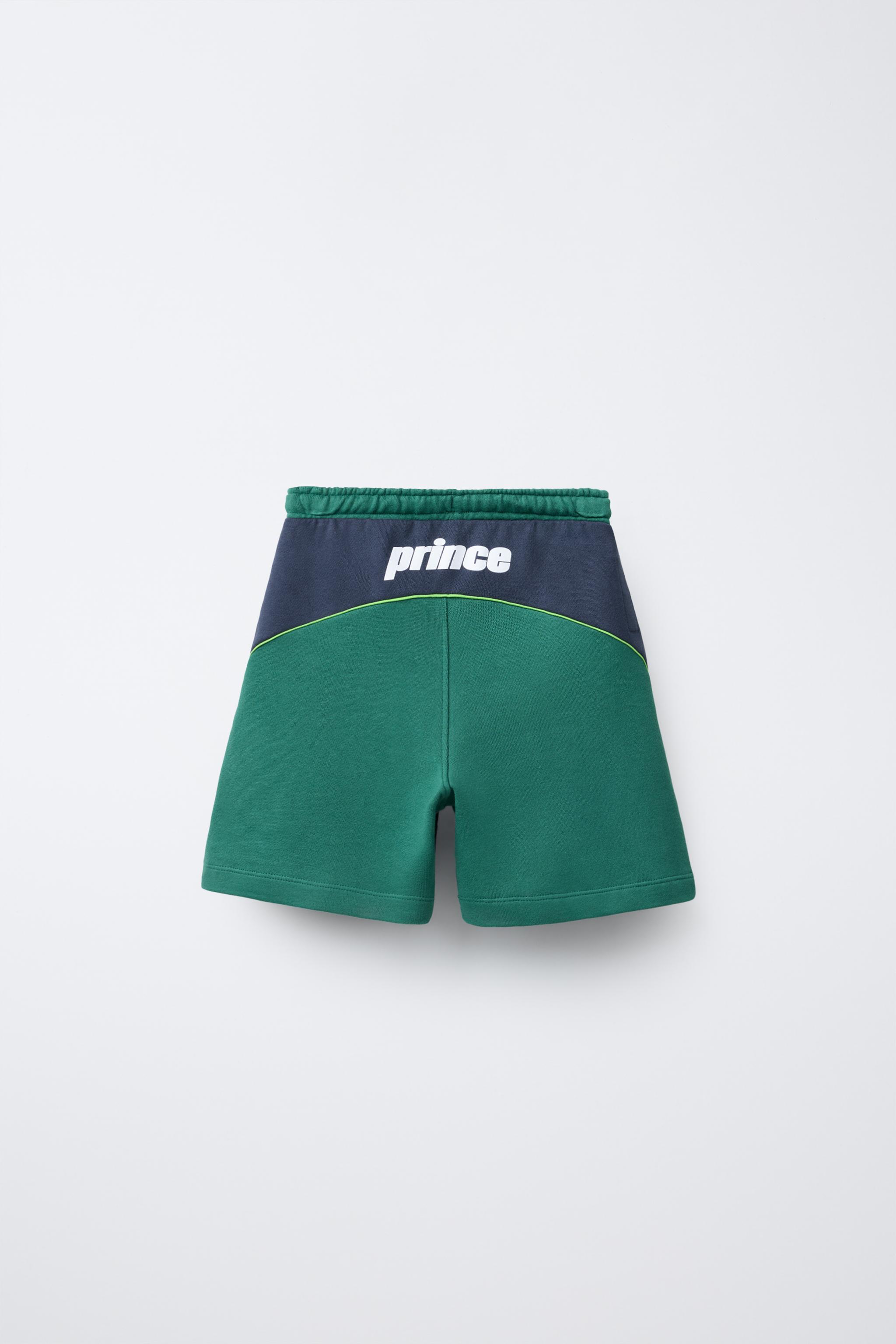 らら PRINCE ® PLUSH SHORTS - Blue / Green | ZARA United States
