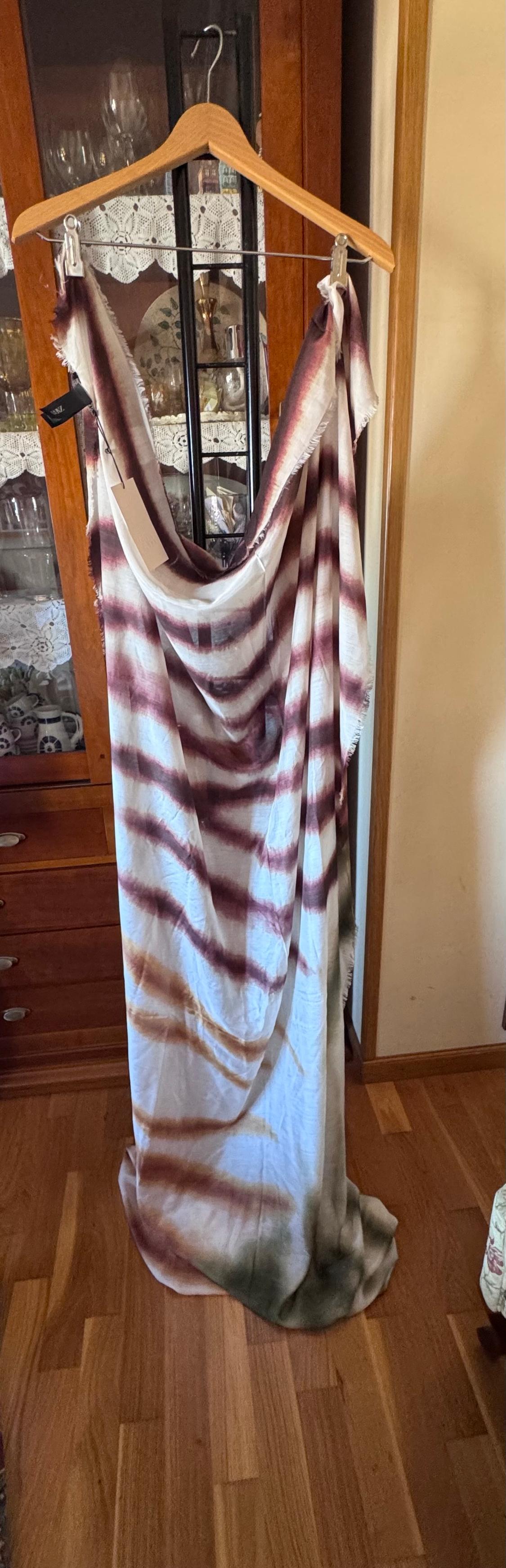 TIE-DYE PRINT SCARF - Image 5