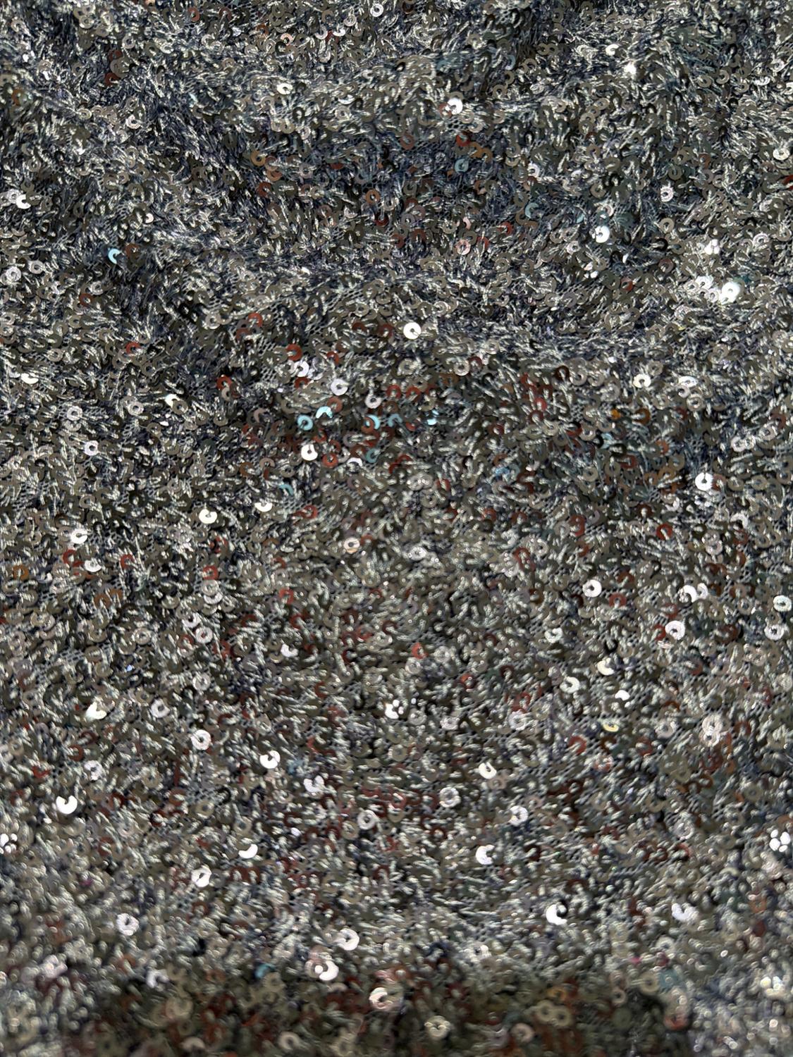 SHORT SEQUIN DRESS - Image 3