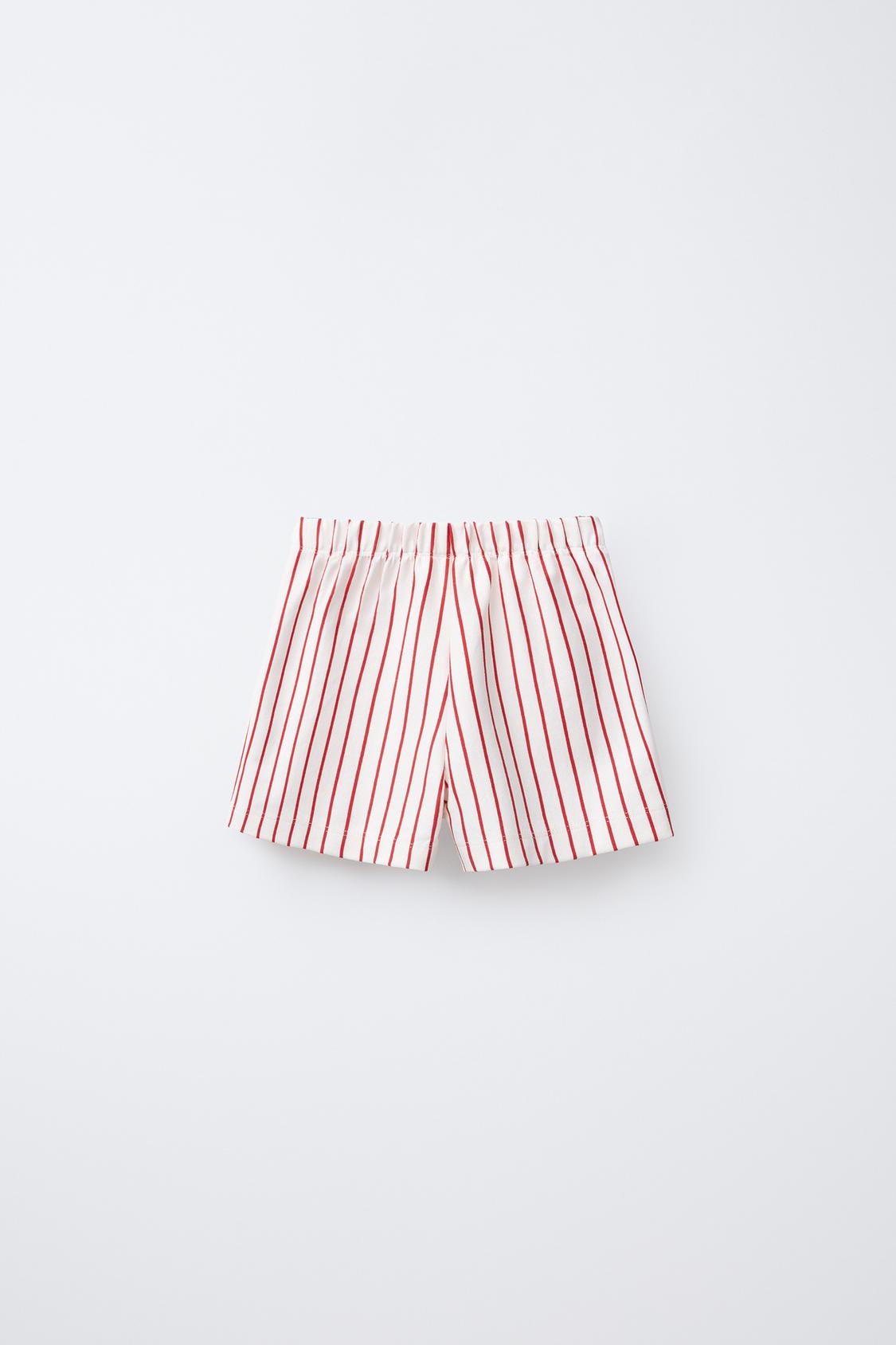 STRIPED BOW SKORT