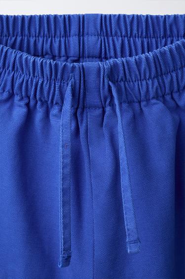 EMBROIDERED BAGGY TROUSERS SISSEL EDELBO X ZARA KIDS - Bluish by Zara - Image 2