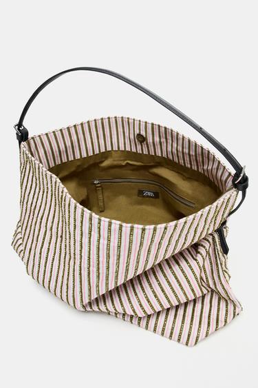 SAC SHOPPER DÉCORS BRILLANTS - Rose de Zara - Image 5