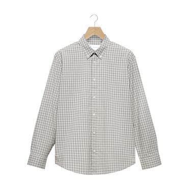 REGULAR FIT CHECK SHIRT - Sand by Zara