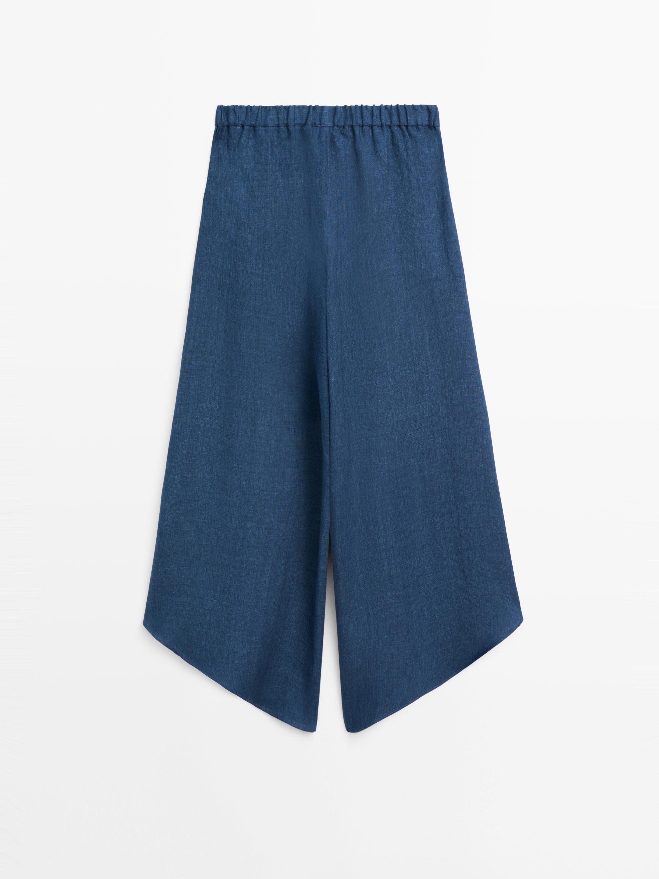 Pantalon total look lin