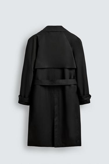 TRENCH DÉPERLANT MANTECO® ORIGINS - Noir de Zara - Image 8
