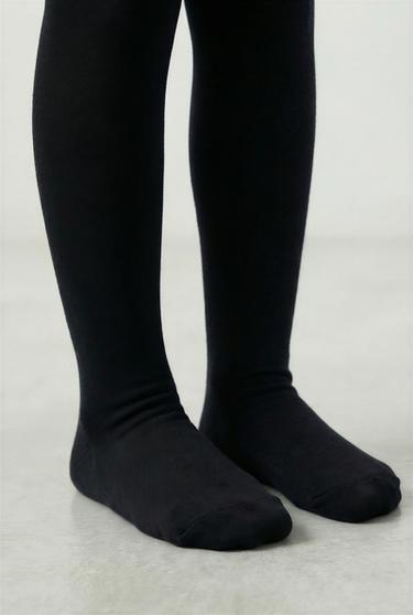 COLLANT UNI - Noir de Zara