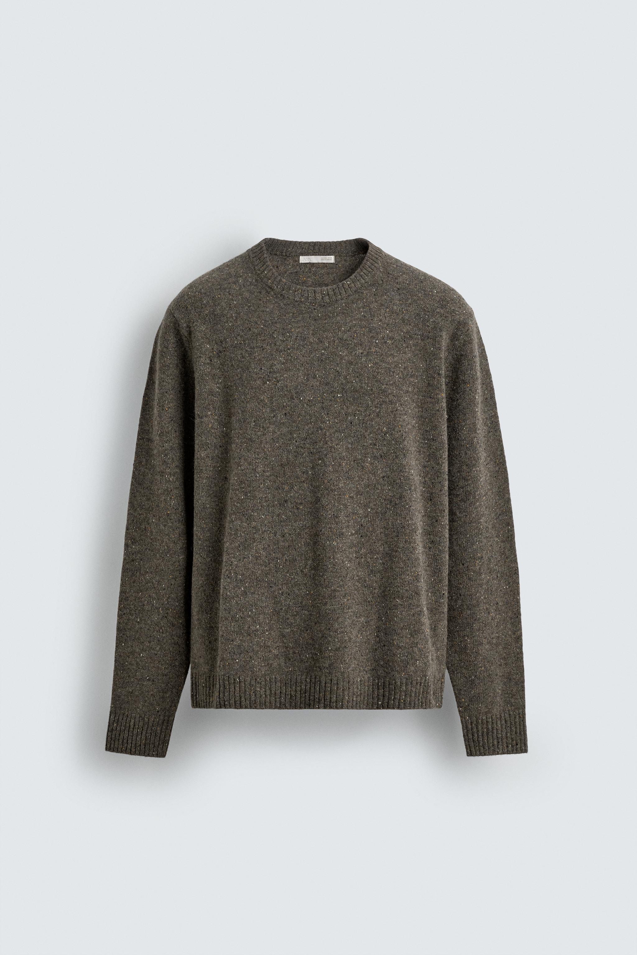 100% WOOL BOTTONATO JUMPER
