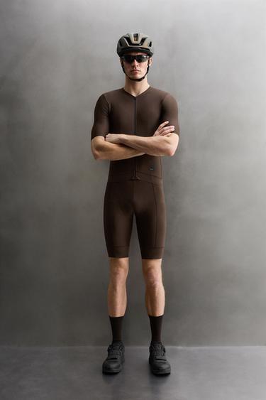 CYCLING JERSEY - Brown by Zara