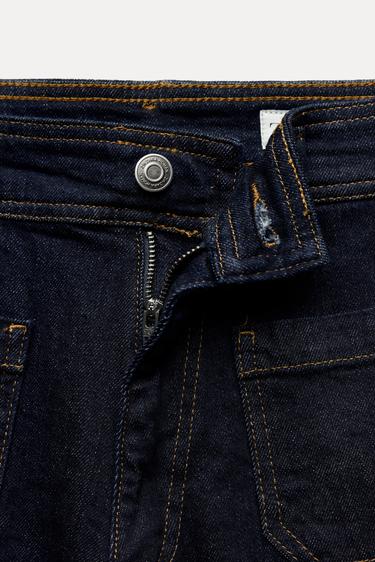 ZW COLLECTION MARINE STRAIGHT LEG CEPLİ YÜKSEK BEL JEAN_8