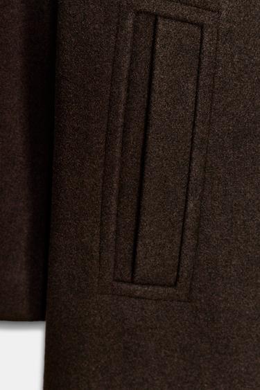 MANTEAU OVERSIZE SOFT - Marron de Zara - Image 5