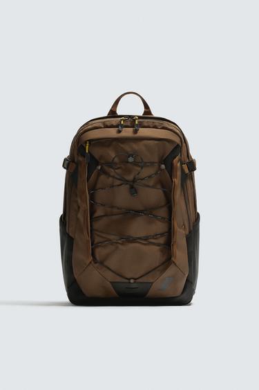 SAC À DOS DE SPORT TECHNIQUE - Marron de Zara