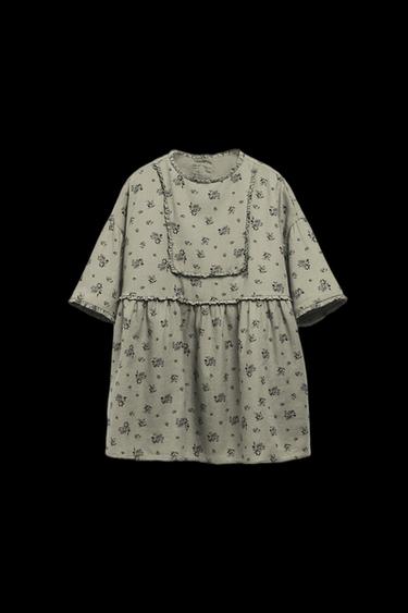 2-5 YEARS / LIMITED EDITION RUFFLED FLORAL DRESS - Printed by Zara