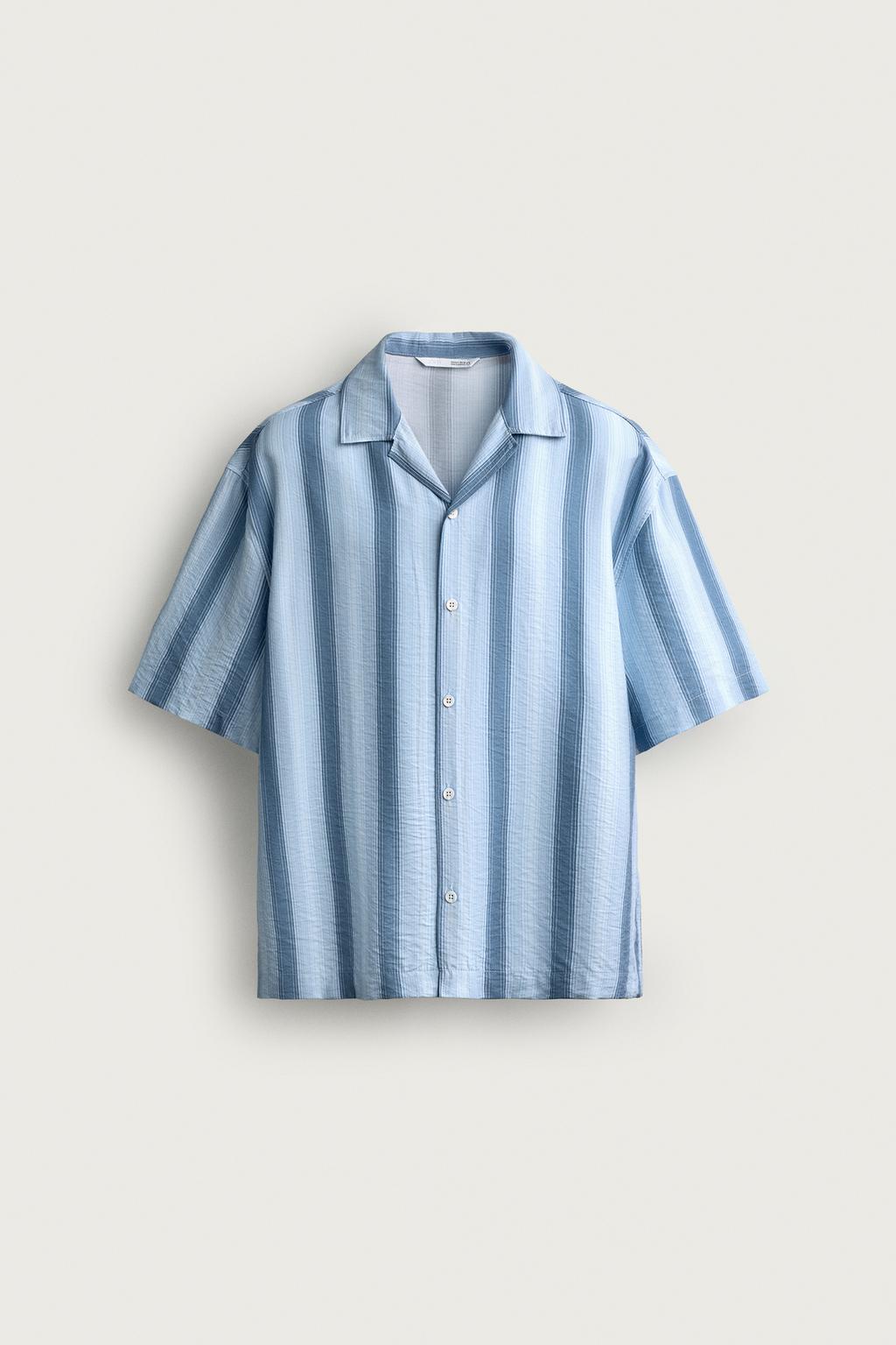 STRIPED RELAXED FIT SHIRT