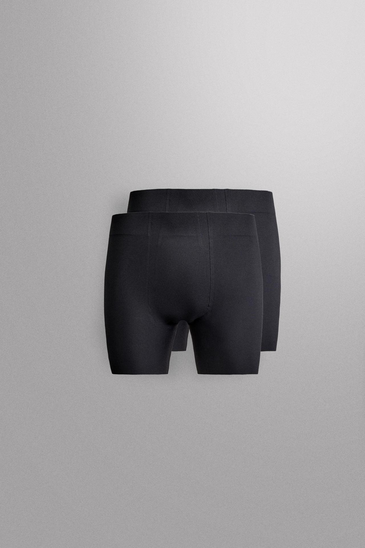 TECHNICAL BOXER SHORTS 2-PACK — Black