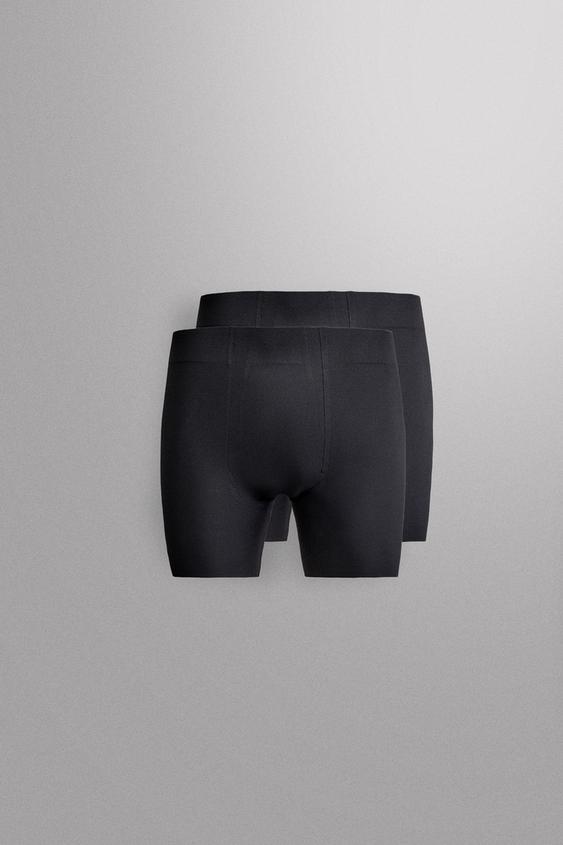 PACK DE 2 BOXERS TECHNIQUES - Noir de Zara - Image 0