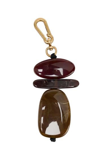 CHARM ABALORIOS - Marrón de Zara