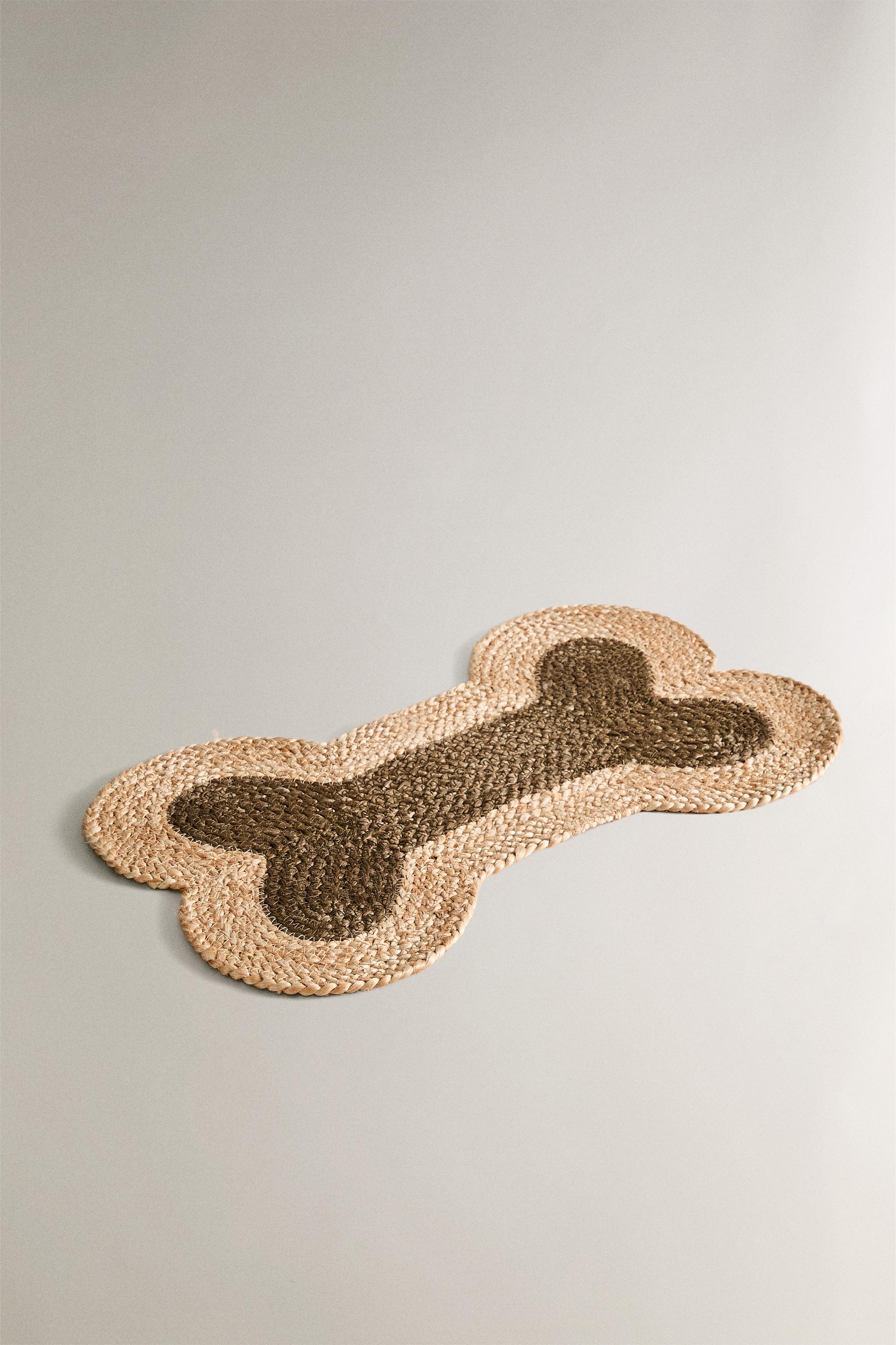 IUTE BONE PET RUG — Green
