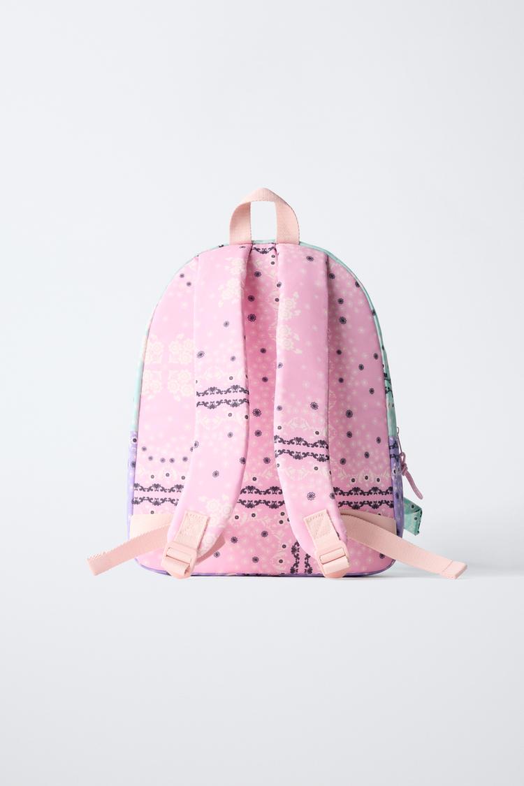Mochila con estampado de cachemira 5