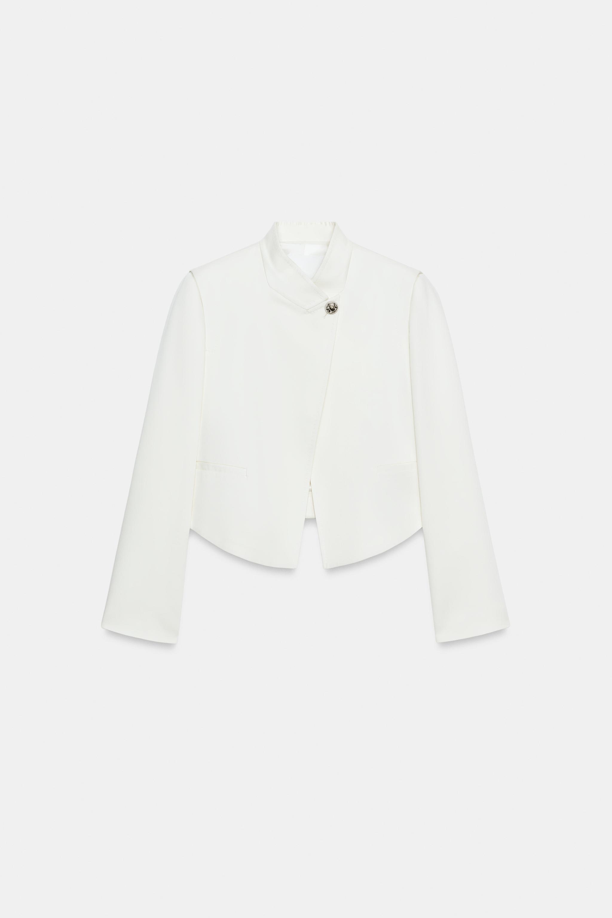 ZW COLLECTION CROP BLAZER - Görsel 4