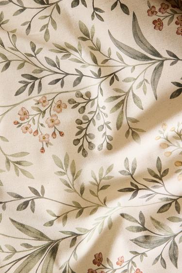 NAPPE À IMPRIMÉ FLORAL - Vert de Zara - Image 3