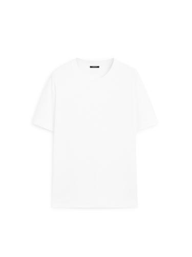Camiseta medium weight 100% algodón - Blanco de Zara