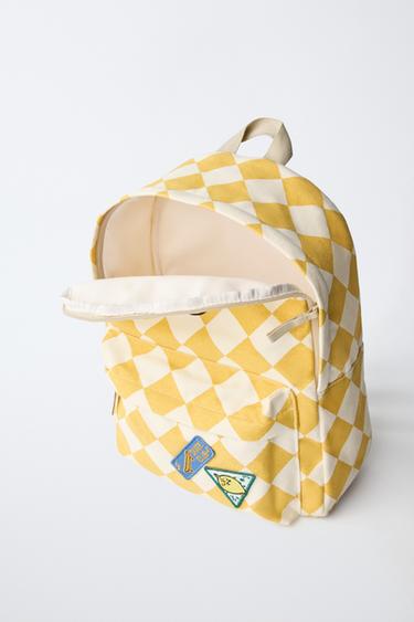 SAC À DOS SKATE - Jaune de Zara - Image 3