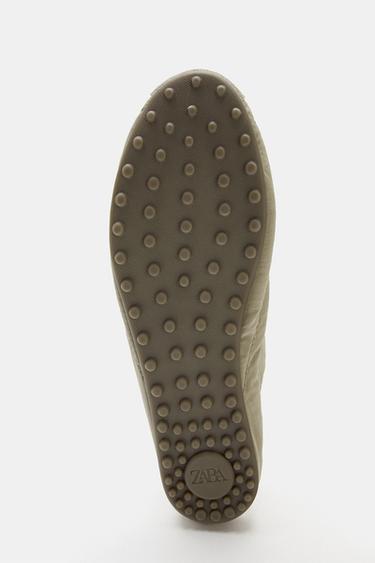 FABRIC SLINGBACK TRAINERS - Khaki Green by Zara - Image 5