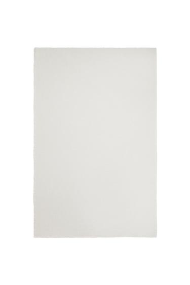 PLAIN MUSLIN THROW - White by Zara
