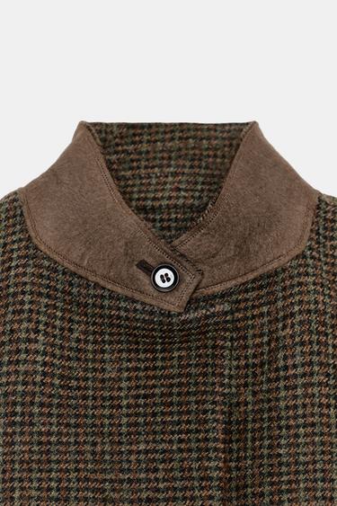 BLAZER AJUSTÉE AVEC LAINE ZW COLLECTION - Multicolore de Zara - Image 10