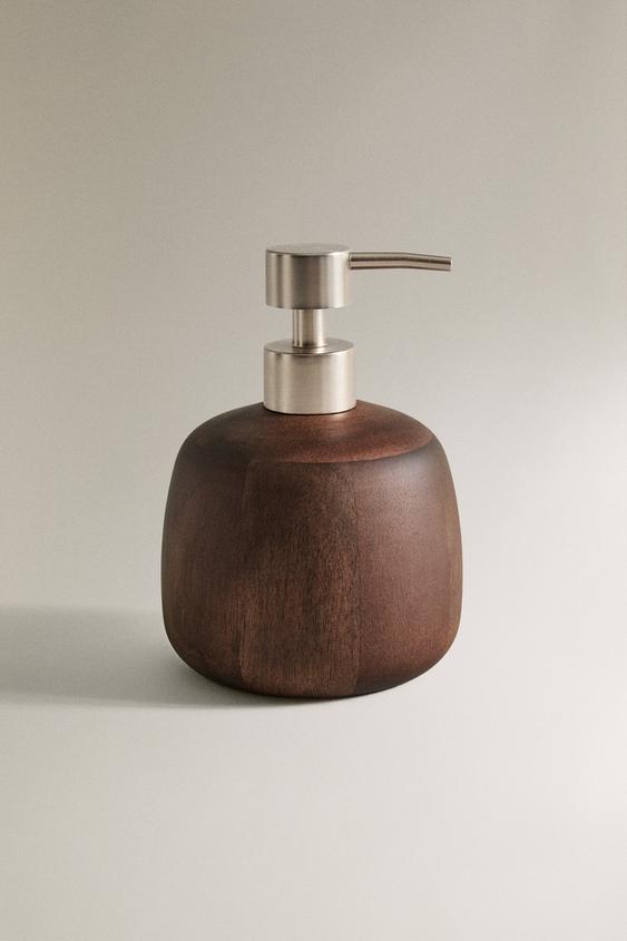 WOODEN SOAP DISPENSER