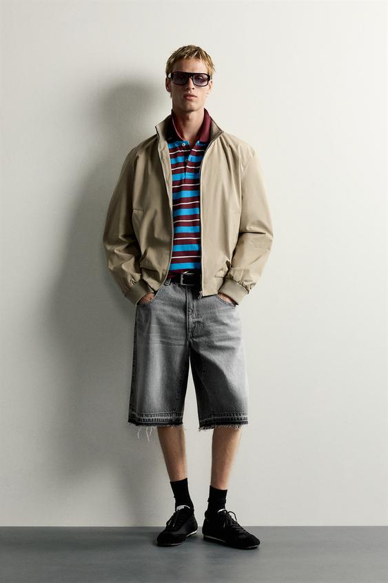 CAZADORA RELAXED FIT LIGERA - Beige de Zara - Imagen 0
