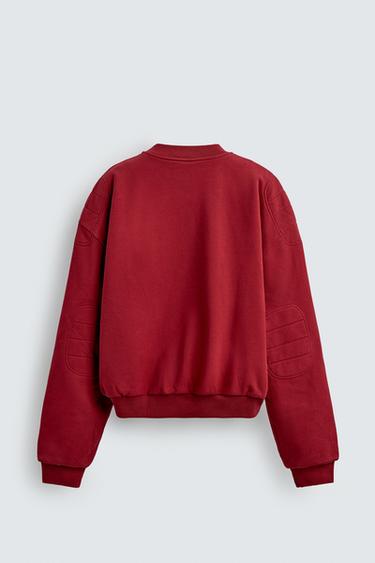 BLOUSON BOMBER MATELASSÉ CHAMPION ® X ZARA - Rouge de Zara - Image 7