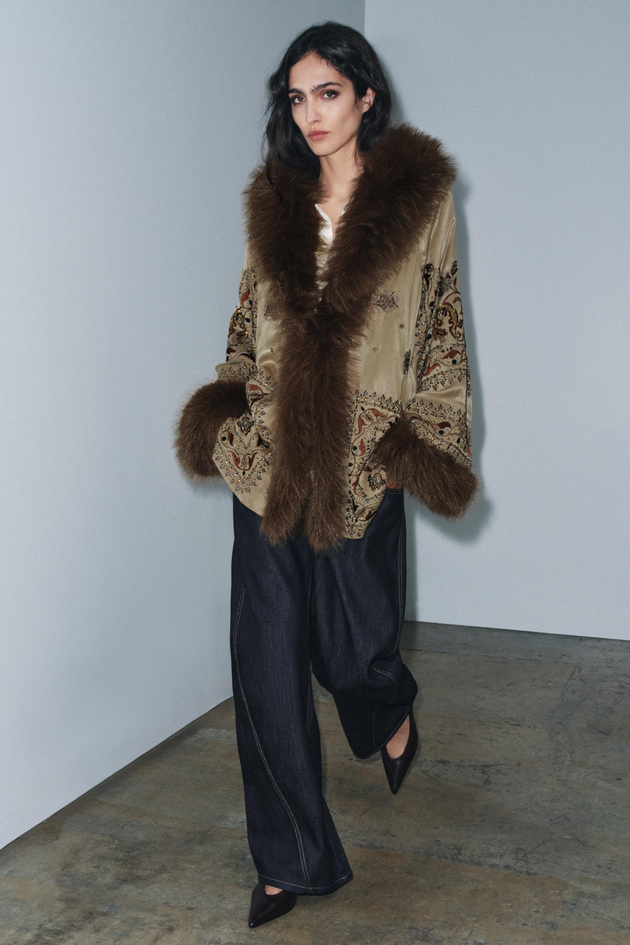 EMBROIDERED KIMONO ZW COLLECTION LIMITED EDITION