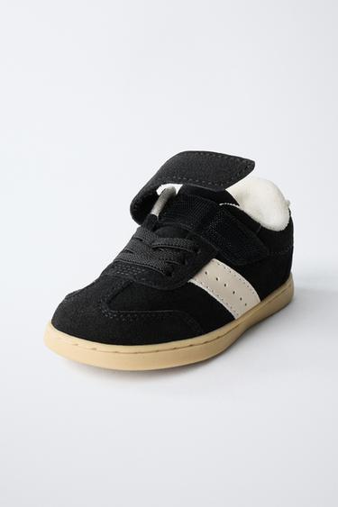 LEATHER BAREFOOT SNEAKERS - Black by Zara - Image 5